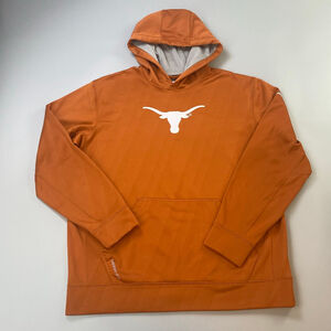 Nike Texas Longhorns Hoodie Men’s Large Orange Football Collegiate Sporty 2010s